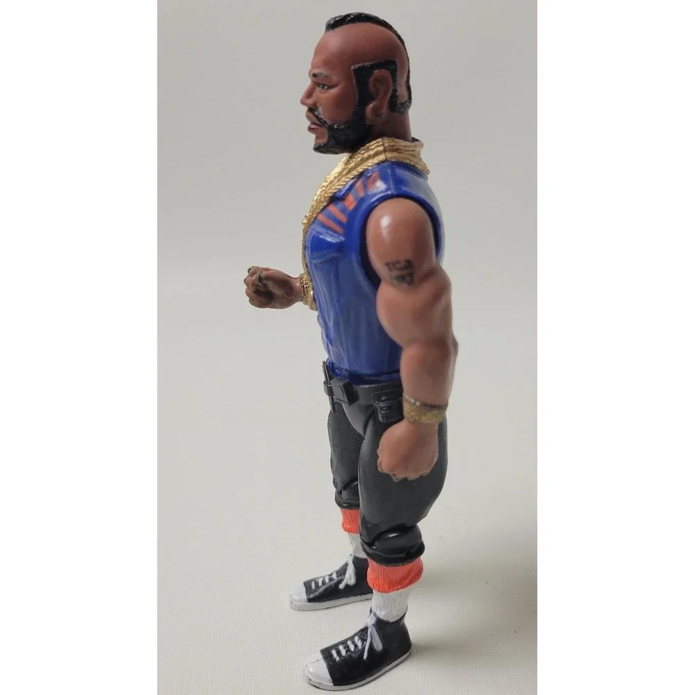 Vintage 1983 Mr. T Action Figure The A-Team Cannell Prod with Belt B.A. Baracus
